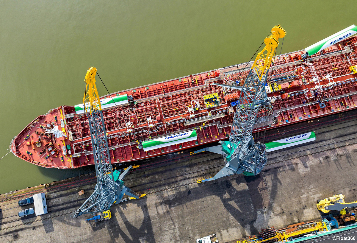 Chemship’s First WAPS-powered Ship To Sail Transatlantic Route