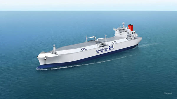Lco2 Transport Ship MOL to study LCO2 transport by ship in Japan